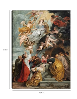 Foto 6 | Foto 6 | Cuadro Decorativo - La Asunción De La Virgen - Peter Paul Rubens - 46x61 - Fine Art Tj