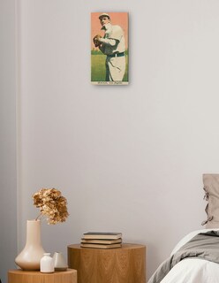 Foto 2 | Foto 2 | Cuadro Decorativo - Nagle, Equipo De Los Ángeles, Retrato De Tarjeta De Béisbol- Library Of Congress - 34x64 - Fine Art Tj