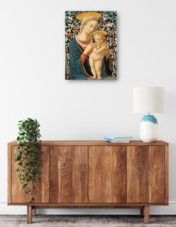 Foto 2 | Foto 2 | Cuadro Decorativo - La Virgen Y El Niño C. 1470- Follower Of Fra Filippo Lippi And Pesellino - Religión - 28x36 - Fine Art Tj