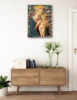 Foto 3 | Foto 3 | Cuadro Decorativo - La Virgen Y El Niño C. 1470- Follower Of Fra Filippo Lippi And Pesellino - Religión - 28x36 - Fine Art Tj