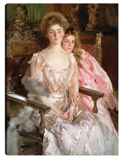 Foto 1 | Foto 1 | Cuadro Decorativo - La Señora Fiske Warren (gretchen Osgood) Y Su Hija Rachel (1903)- John Singer Sargent - 69x92 - Fine Art Tj