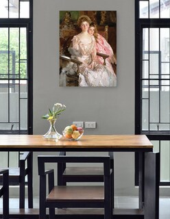 Foto 4 | Foto 4 | Cuadro Decorativo - La Señora Fiske Warren (gretchen Osgood) Y Su Hija Rachel (1903)- John Singer Sargent - 69x92 - Fine Art Tj