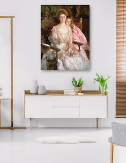 Foto 5 | Foto 5 | Cuadro Decorativo - La Señora Fiske Warren (gretchen Osgood) Y Su Hija Rachel (1903)- John Singer Sargent - 69x92 - Fine Art Tj