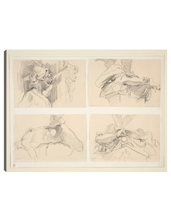 Foto 1 | Foto 1 | Cuadro Decorativo - Estudios De Perseo Y Medusa De Cellini- John Singer Sargent - Fotografía - 46x61 - Fine Art Tj