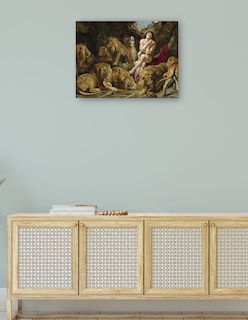 Foto 4 | Foto 4 | Cuadro Decorativo - Daniel En El Foso De Los Leones (c. 1614-1616)- Peter Paul Rubens - Religión - 28x36 - Fine Art Tj