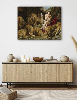 Foto 5 | Foto 5 | Cuadro Decorativo - Daniel En El Foso De Los Leones (c. 1614-1616)- Peter Paul Rubens - Religión - 28x36 - Fine Art Tj