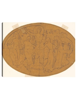 Foto 1 | Foto 1 | Cuadro Decorativo - Estudio Para ',apolo Y Las Musas', (hacia 1921)- John Singer Sargent - 69x92 - Fine Art Tj