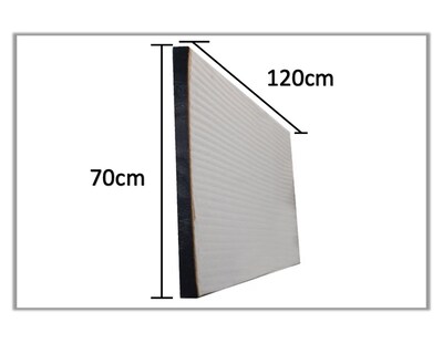 Foto 5 | Foto 5 | Cuadro Decorativo Entelado 70x120cm Retrato de Elefante con Colores Vibrantes Arte Generativo Lleno de Vida