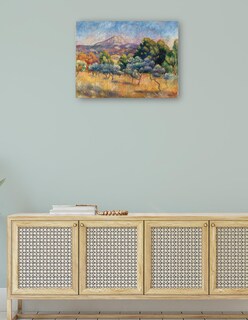 Foto 4 | Foto 4 | Cuadro Decorativo - Monte Sainte-victoire (hacia 1888-1889)- Pierre-auguste Renoir - Religión - 46x61 - Fine Art Tj
