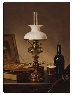 Foto 1 | Foto 1 | Cuadro Decorativo - Naturaleza Muerta En El Taller (1868)- Ferdinand Von Wright - Fotografía - 46x61 - Fine Art Tj