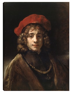 Foto 1 | Foto 1 | Cuadro Decorativo - Tito, El Hijo Del Artista (c. 1657)- Rembrandt Van Rijn - Fotografía - 69x92-impresión En Lienzo-fine Art Tj