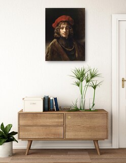 Foto 3 | Foto 3 | Cuadro Decorativo - Tito, El Hijo Del Artista (c. 1657)- Rembrandt Van Rijn - Fotografía - 69x92-impresión En Lienzo-fine Art Tj