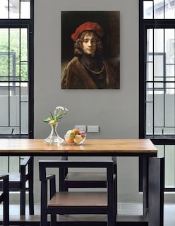 Foto 4 | Foto 4 | Cuadro Decorativo - Tito, El Hijo Del Artista (c. 1657)- Rembrandt Van Rijn - Fotografía - 69x92-impresión En Lienzo-fine Art Tj