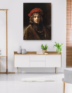 Foto 5 | Foto 5 | Cuadro Decorativo - Tito, El Hijo Del Artista (c. 1657)- Rembrandt Van Rijn - Fotografía - 69x92-impresión En Lienzo-fine Art Tj