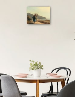 Foto 2 | Foto 2 | Cuadro Decorativo - Dos Mujeres Conversando Junto Al Mar, Santo Tomás 1856- Camille Pissarro - Fotografía - 46x61 - Fine Art Tj
