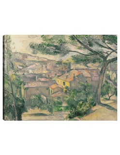 Foto 1 | Foto 1 | Cuadro Decorativo - Preciosa Vista Del Estaque A Contraluz Del Suelo- Paul Cézanne - Religión - 28x36 - Fine Art Tj