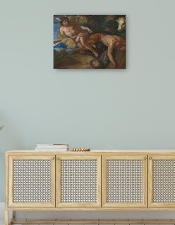 Foto 4 | Foto 4 | Cuadro Decorativo - Mercurio Rescata Al Io Disfrazado Después De Decapitar - Johann Michael Rottmayr - 69x92 - Fine Art Tj