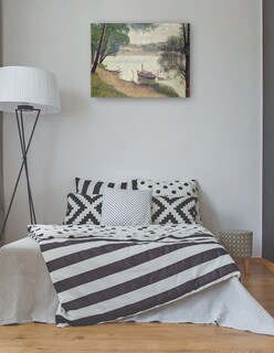 Foto 3 | Foto 3 | Cuadro Decorativo - Tiempo Gris, Grande Jatte (hacia 1886-1888)- Georges Seurat - Paisaje - 28x36 - Fine Art Tj