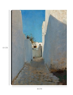 Foto 6 | Foto 6 | Cuadro Decorativo - Una Escena Callejera Marroquí (1879-1880)- John Singer Sargent - Ciudades - 46x61 - Fine Art Tj