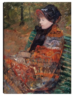 Foto 1 | Foto 1 | Cuadro Decorativo - Otoño, Retrato De Lydia Cassatt (1880)- Mary Cassatt - Fotografía - 46x61 - Impresión En Lienzo -fine Art Tj