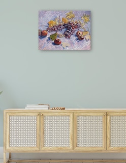 Foto 4 | Foto 4 | Cuadro Decorativo - Uvas, Limones, Peras Y Manzanas (1887)- Vincent Van Gogh - Religión - 69x92 -impresión En Lienzo-fine Art Tj