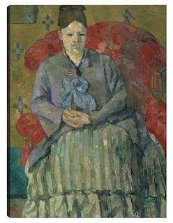 Foto 1 | Foto 1 | Cuadro Decorativo - Madame Cézanne En Un Sillón Rojo (hacia 1877)- Paul Cézanne - Fotografía - 46x61 - Fine Art Tj