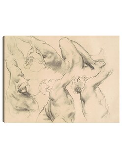 Foto 1 | Foto 1 | Cuadro Decorativo - Estudios Para ',entrar En La Guerra', (anverso) (1918)- John Singer Sargent - 46x61 - Fine Art Tj