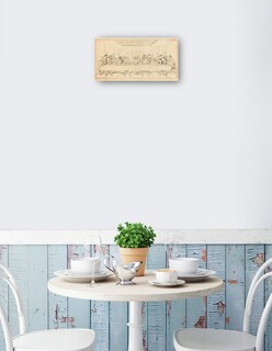 Foto 2 | Foto 2 | Cuadro Decorativo - La Última Cena, Probablemente Del Siglo Xix.- Leonardo Da Vinci - Religión - 46x89 - Fine Art Tj