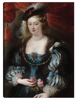 Foto 1 | Foto 1 | Cuadro Decorativo - Retrato De Una Mujer Joven (1620 - 1630)- Peter Paul Rubens - Fotografía - 46x61 - Fine Art Tj