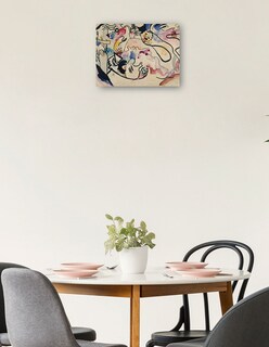 Foto 2 | Foto 2 | Cuadro Decorativo - Aquarell Nr. 8 &,#39,etiqueta Jüngster&,#39, (1911)- Wassily Kandinsky - 107x143 - Fine Art Tj