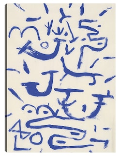 Foto 1 | Foto 1 | Cuadro Decorativo - Arrastrándose Y Acabando Con Los Árboles (1937)- Paul Klee - Abstracto - 77x102 - Fine Art Tj