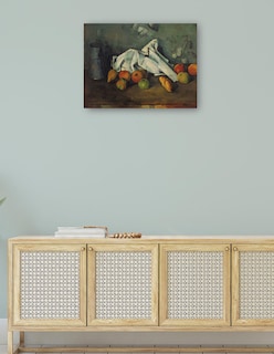 Foto 4 | Foto 4 | Cuadro Decorativo - Lata De Leche Y Manzanas (de 1879 A 1880)- Paul Cézanne - Religión - 28x36 - Impresión En Lienzo-fine Art Tj