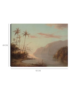 Foto 6 | Foto 6 | Cuadro Decorativo - Un Arroyo En St. Thomas (islas Vírgenes) 1856- Camille Pissarro - 69x92 - Impresión En Lienzo - Fine Art Tj