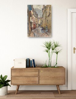 Foto 3 | Foto 3 | Cuadro Decorativo - Calle Chanoinesse, En 1905. Distrito 4 (1905)- Frédéric Houbron - Ciudades - 69x92 - Fine Art Tj