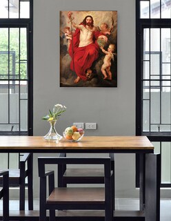 Foto 4 | Foto 4 | Cuadro Decorativo - Cristo Triunfando Sobre La Muerte Y El Pecado (hacia 1615-1616)- Peter Paul Rubens - 69x92 - Fine Art Tj