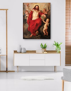 Foto 5 | Foto 5 | Cuadro Decorativo - Cristo Triunfando Sobre La Muerte Y El Pecado (hacia 1615-1616)- Peter Paul Rubens - 69x92 - Fine Art Tj