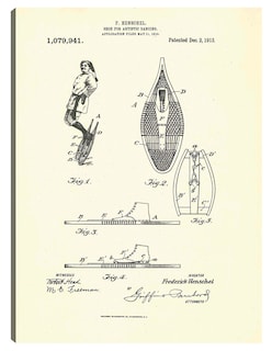 Foto 1 | Foto 1 | Cuadro Decorativo - Zapato Patentado Para Danza Artística, Inventor Frederick Henschel - National Archives - 28x36 - Fine Art Tj