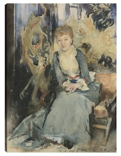 Foto 1 | Foto 1 | Cuadro Decorativo - Sra. Reubell Sentada Frente A Una Pantalla (hacia 1884)- John Singer Sargent - 28x36 - Fine Art Tj