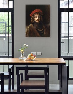 Foto 4 | Foto 4 | Cuadro Decorativo - Tito, El Hijo Del Artista (c. 1657)- Rembrandt Van Rijn - Fotografía - 77x102 - Fine Art Tj
