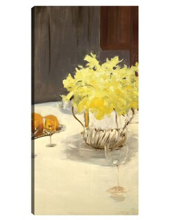 Foto 1 | Foto 1 | Cuadro Decorativo - Naturaleza Muerta Con Narcisos (ca. 1885-1895)- John Singer Sargent - Abstracto - 72x138 - Fine Art Tj