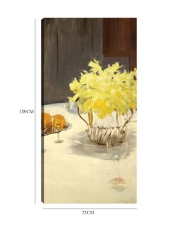 Foto 6 | Foto 6 | Cuadro Decorativo - Naturaleza Muerta Con Narcisos (ca. 1885-1895)- John Singer Sargent - Abstracto - 72x138 - Fine Art Tj