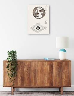 Foto 2 | Foto 2 | Cuadro Decorativo - Grabado En Madera Original Japonés Vintage -tigres (1860-1869)- Taguchi Tomoki - 77x102 - Fine Art Tj