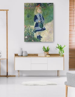Foto 5 | Foto 5 | Cuadro Decorativo - Una Niña Con Una Regadera (1876)- Pierre-auguste Renoir - Fotografía - 46x61 - Fine Art Tj