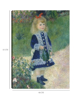 Foto 6 | Foto 6 | Cuadro Decorativo - Una Niña Con Una Regadera (1876)- Pierre-auguste Renoir - Fotografía - 46x61 - Fine Art Tj
