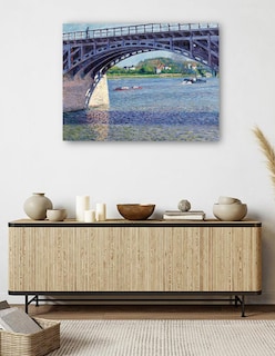 Foto 5 | Foto 5 | Cuadro Decorativo - El Puente Argenteuil Y El Sena (hacia 1883)- Gustave Caillebotte - Religión - 69x92 - Fine Art Tj
