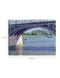 Foto 6 | Foto 6 | Cuadro Decorativo - El Puente Argenteuil Y El Sena (hacia 1883)- Gustave Caillebotte - Religión - 69x92 - Fine Art Tj