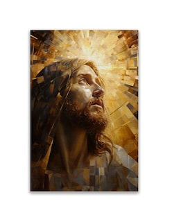 Foto 1 | Foto 1 | Cuadro Decorativo Jesús Dorado