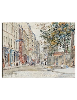 Foto 1 | Foto 1 | Cuadro Decorativo - Calle Hermel En Montmartre (1899)- Frédéric Houbron - Fotografía - 69x92 - Impresión En Lienzo - Fine Art Tj