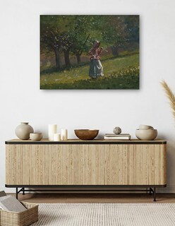 Foto 5 | Foto 5 | Cuadro Decorativo - La Chica Del Rastrillo De Heno (1878)- Winslow Homer - 46x61 - Impresión En Lienzo - Fatj