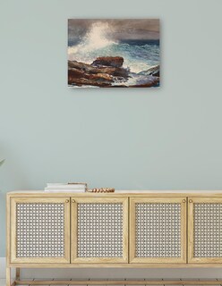 Foto 4 | Foto 4 | Cuadro Decorativo - Marea Entrante, Scarboro, Maine (1883)- Winslow Homer - 28x36 - Impresión En Lienzo - Fatj